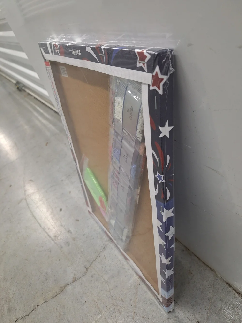 Hobby Lobby Patriotic Flag and Fireworks Diamond Painting/Art